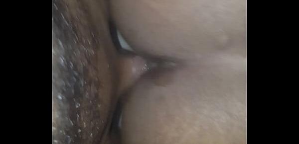  Young Married black couple Doggy style quickie pt 2.
